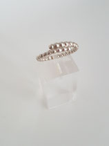 Sterling zilveren ring bolletjes ring