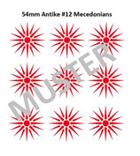 54mm Decals Antike Macedonen #12