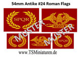 54mm Decals Antike Roman Legion #24 Banner