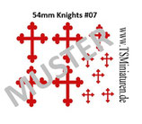 54mm Decals Mittelalter #07