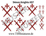 54mm Decals Mittelalter #37 Livonian Knights