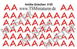 28mm Decals Antike #05 Griechen Hopliten Athena