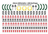 28mm Decals Antike #02 Karthago Infanterie