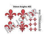 54mm Decals Mittelalter #05