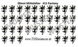 28mm Decals #11 Fantasy oder Mittelalter Ritter *NEW*