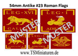 54mm Decals Antike Roman Legion #23 Banner