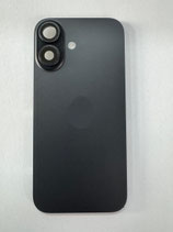 Backcover Akkudeckel Glas für Apple iPhone 16 Schwarz