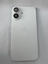 Backcover Akkudeckel Glas für Apple iPhone 16 Weiß