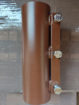Stator D8-1,5 mit integrierter Spannleiste(Lackierung Braun)