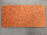 Ersatz-Schwammgummibelag rot 400x200x18mm grob,für Egalisette
