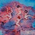 Postkarte 5 - "Der Sonnen-Tanz" - Aquatinta-Farb-Radierung - 17x20cm - 2008