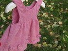 Rosa Kleid  für Puppen ca. 50cm, Reborn