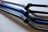 Honda XL NX Aluminium-Lenker Enduro TRW Medium-Braced-Bar ABE silber blau titan