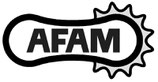 AFAM 420er Antriebskette Standardkette chain Kawasaki KX60 KLX110 +Schloß