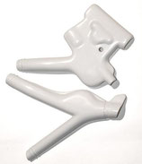 Honda XR 600 R UFO Rahmenschutz weiss frame guard plastic white