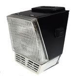 Scheinwerfer Lampenmaske MOBYLETTE MBK 41 51 85 88 881 WEISS schwarz