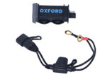 USB-Ladegerät OXFORD 2,1 Amp. Ladekit Motorrad Bike Enduro