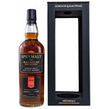 Speymalt from Macallan Distillery 2000/2021 Selected, produced, matured, and bottled by Gordon & MacPhail