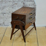 Vintage teakhouten naaikistje