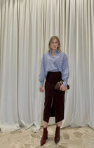 CAMICIA OVERSIZE RIGATA