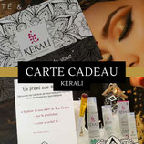 Carte cadeau Kerali