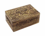 Pentagram Holzbox Größe M