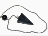 Edelsteinpendel Obsidian cone