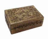 Pentagram Holzbox Größe L