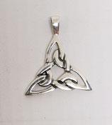 Kettenanhänger Triquetra 925er Silber