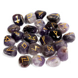 Runenset Edelstein - Amethyst