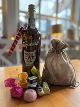 Weisser Portwein (Moscatel), Niepoort 0,7 ltr. Fl. + 5 Trüffel im Säckchen