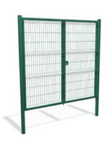 Puerta 4x2m (2 hojas) VERDE