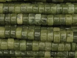 Mineralien·Perlen (1S) - Kanada Jade HiShi - ~4x2mm (871602)