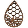 Holz·Ornament (2) - ~36x25mm (92398)