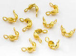 925 Klappkapseln () - 3.5mm vergoldet (4614/14k) -