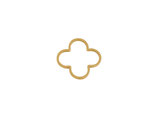 Rahmen Blume (10) - 12mm Edelstahl - golden (451459)