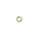 Biegeringe (10) - 2.5x0.5mm vergoldet - offen (4024)