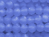 Glas·Rondellen (1S) - Royal Blue facettiert - ~2x3mm (311921)