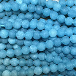Mineralien·Perlen (1S) - Aquamarin matt - ~6.5mm (891565)