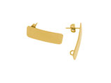 Ohrstecker (2) - Edelstahl golden (97620)