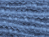 Glas·Rondellen (1S) - Royal Blue facettiert - ~2x3mm (311950)