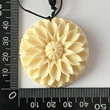 Nuss·Anhänger (1) - ~47x47x12mm - Blume (9411)