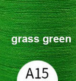 Polyester gewachst (1) - grass green - 0.55mm (A15)
