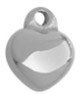 Anhänger Herz (1) - ~8mm Edelstahl (451228)