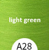 Polyester gewachst (1) - light green - 0.8mm (A28)