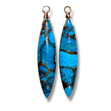 Kupfer Blau (1P) - Türkis - ~7x30mm (910173)
