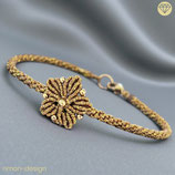 Makramée Armband (1) - Caramel (30070)