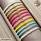 Zartes Perlen Armband - Silber