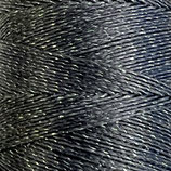 Glitzer Polyester (1) - 0.5mm gewachst - Steel Gray (024)