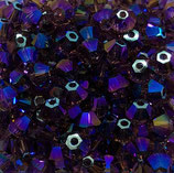 5328 Bicone (50) - 3mm Amethyst - Shimmer 2x